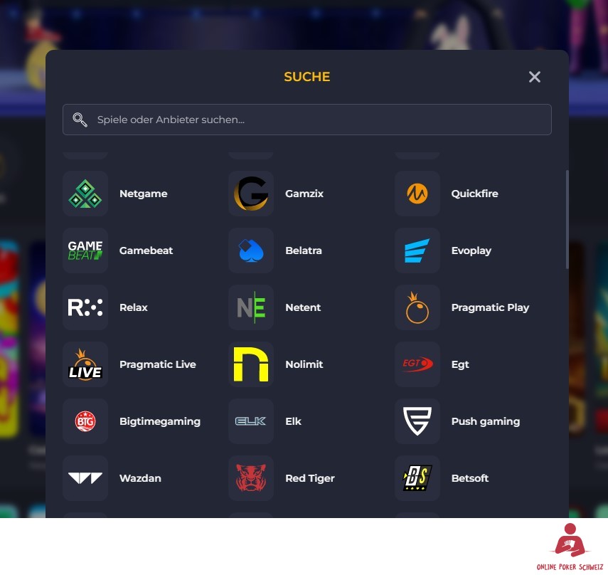 rolling slot game provider