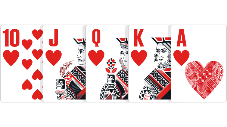 Royal Flush im Online Poker